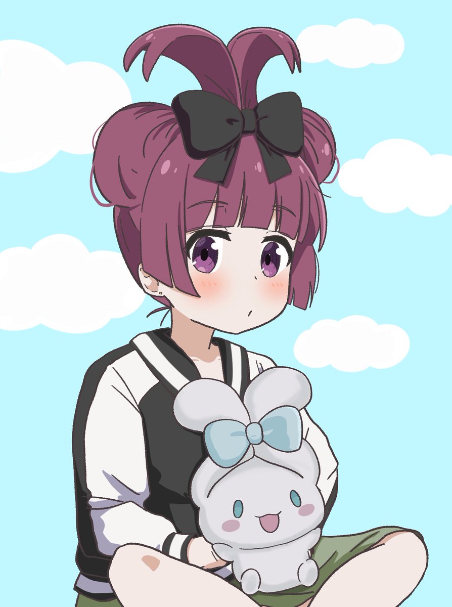 廣井きくり「きくりさんとシナモロール #ぼっち・ざ・ろっく #廣井きくり」|ささみのイラスト