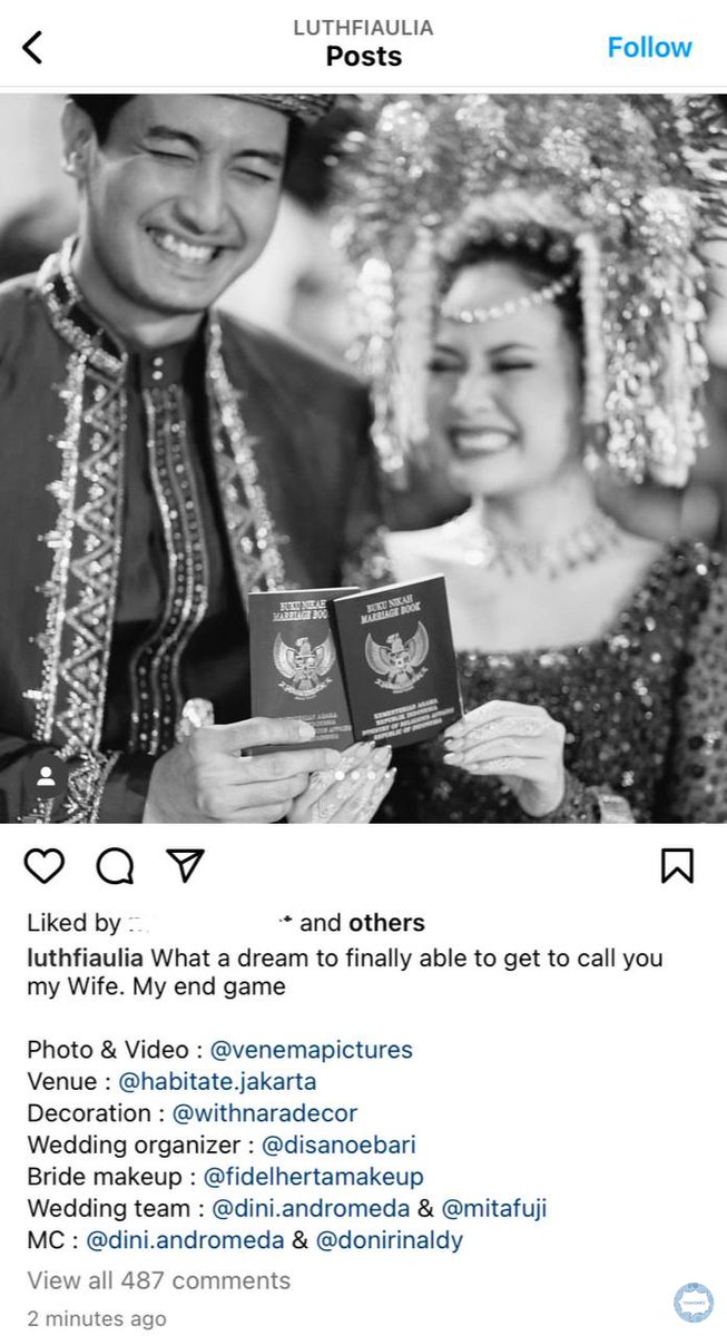 convomfs's tweet photo. 🤍 KAGET TAPI SENENG BANGET 😭😭 UPI JEHA NIKAHHHH🥺😍🤩 https://t.co/VyFYxNvsU5