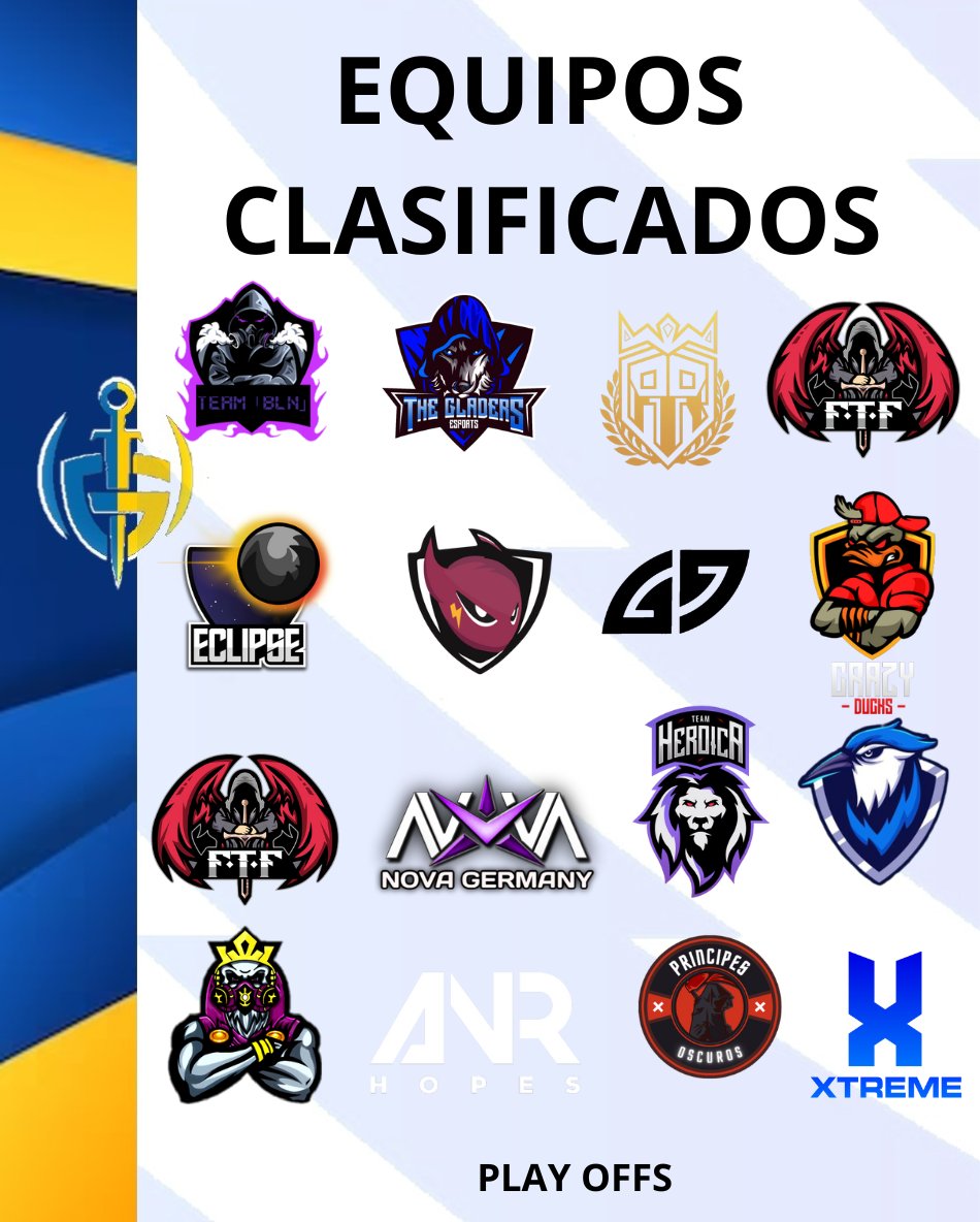 Damos la bienvenida a los 16 equipos que estarán en esta eliminatoria y lo darán todo para llevarse la corona que todos quieren. 

Muchas Suerte