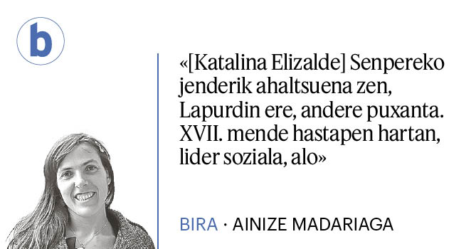 ✍️🏾 ‘Katalina Elizalde: oroimenari ohore’, <a href="/AinizeM/">Ainize Madariaga</a>​adariagaren #Bira zutabea. Irakurri BERRIAn👇🏾
berria.eus/iritzia/bira/k…