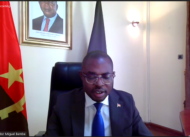 AUC_PAPS's tweet photo. 2nd Agenda Item @ 1189th #AUPSC Virtual Mtg : Amb. @AmbMiguelBembe of #Angola briefed Council on the outcome of the 2023 #LuandaBiennale for the Culture of Peace and Non-Violence – Council reiterated the importance of the Forum as one of the essential continental platforms ..1/2 https://t.co/zhuQ7wRuYV