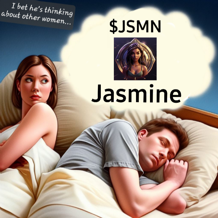 CoinsJasmine's tweet photo. When she thinks he's cheating but he's really dreaming about a meme coin named $JSMN. Follow, Like, Retweet and comment your wallet address to get 10 million $JSMN. Must claim it here: https://t.co/janLHeTf6E. We add claims every 24 hours. https://t.co/DzGHSfaGGO