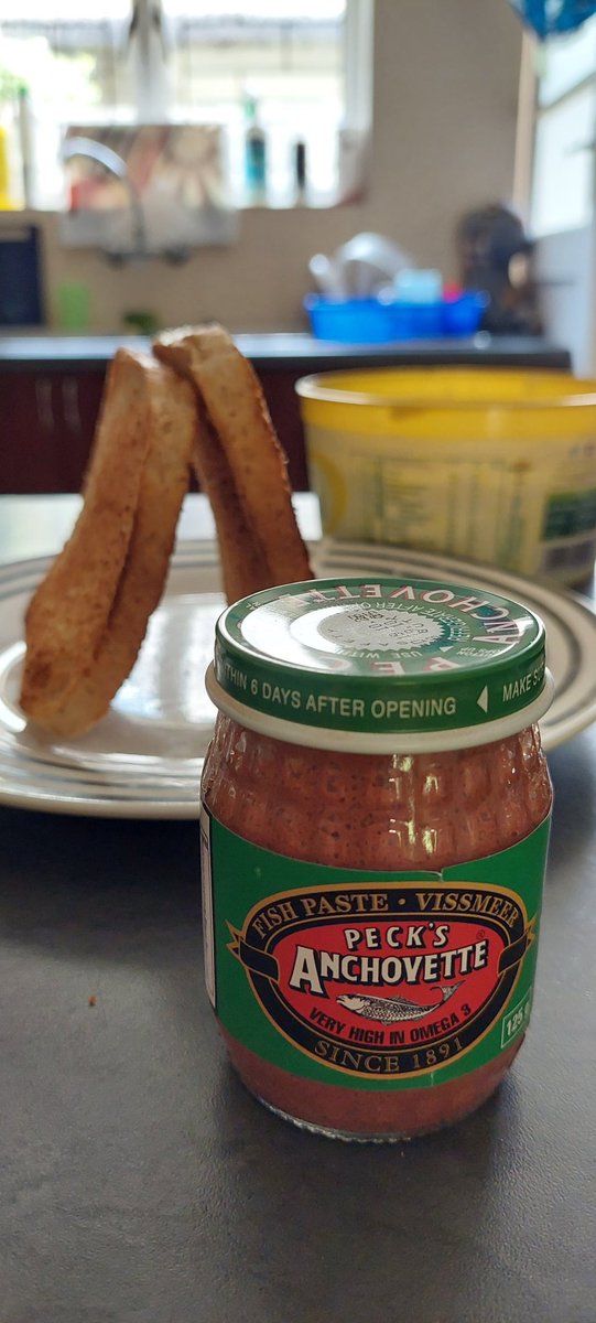 Breakfast of my youth loading... thanks <a href="/PicknPay/">Pick n Pay</a> and #Peck's Anchovete