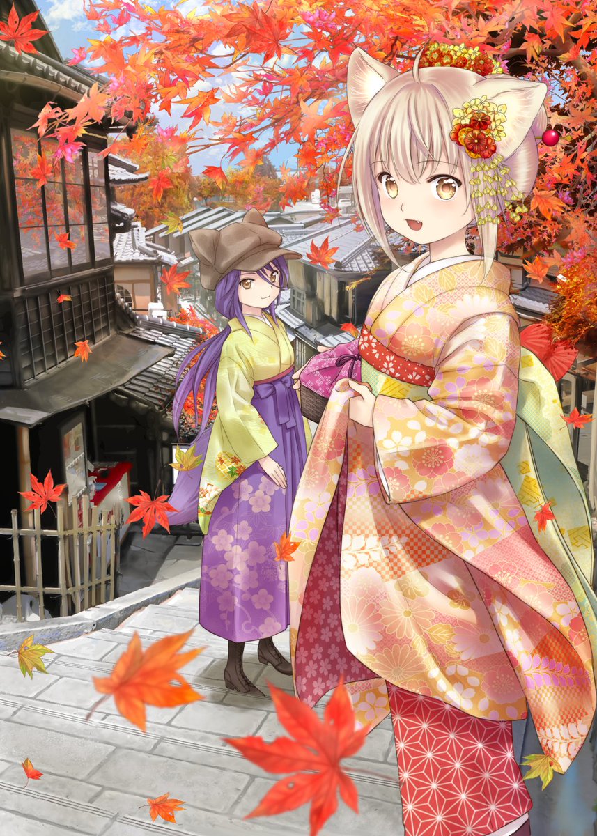 「秋ですね～ #このはな綺譚」|天乃咲哉🦊このはな連載中のイラスト