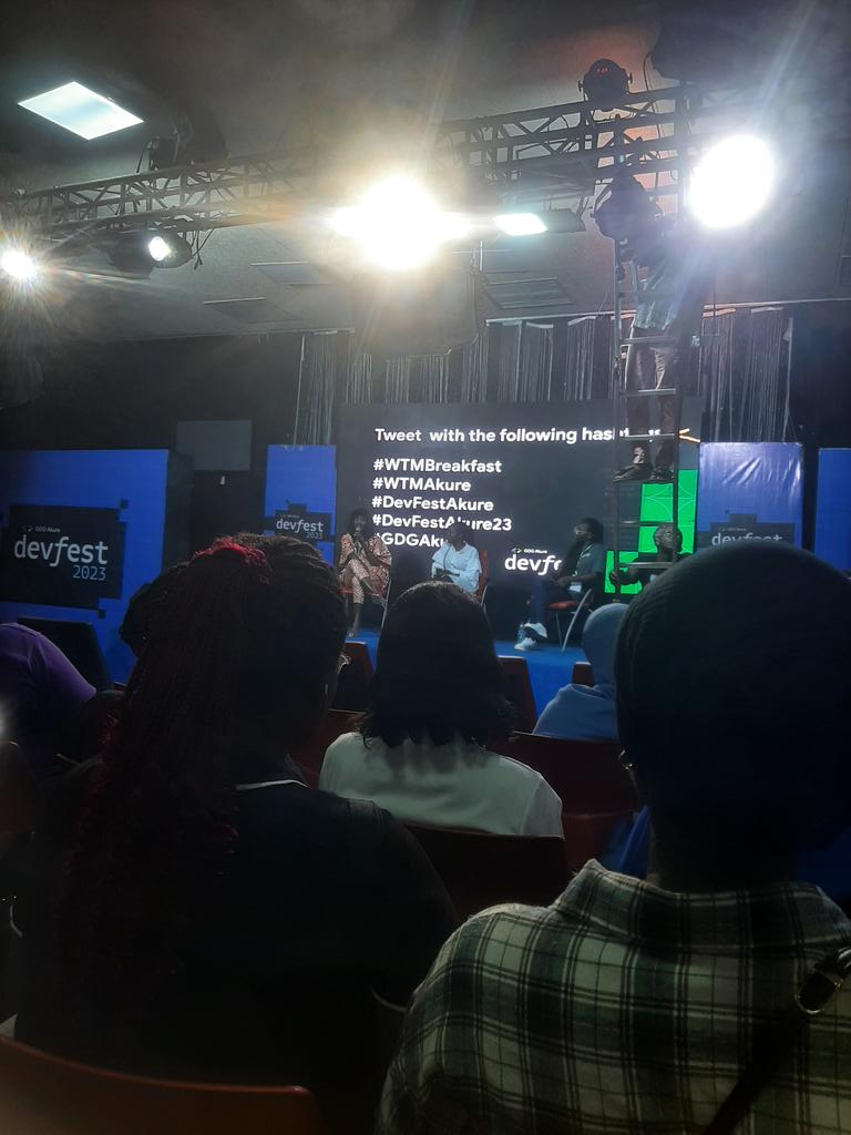 devfest 2023 Live in Akure
#WTMBreakfast
#WTMAkure
#DevFestAkure
#DevFestAkure23
#GDGAKURE
