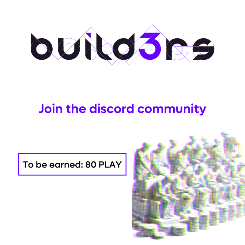 n0ddity's tweet photo. 🤝Join our vibrant Discord community and earn 80 $PLAY tokens!
Get exclusive access to discussions, updates, and much more.
Fulfill the tasks on https://t.co/3PFnwWb3Ch today!
#Discord #Lay3rs #build3rs #Betatest #preservation #refi