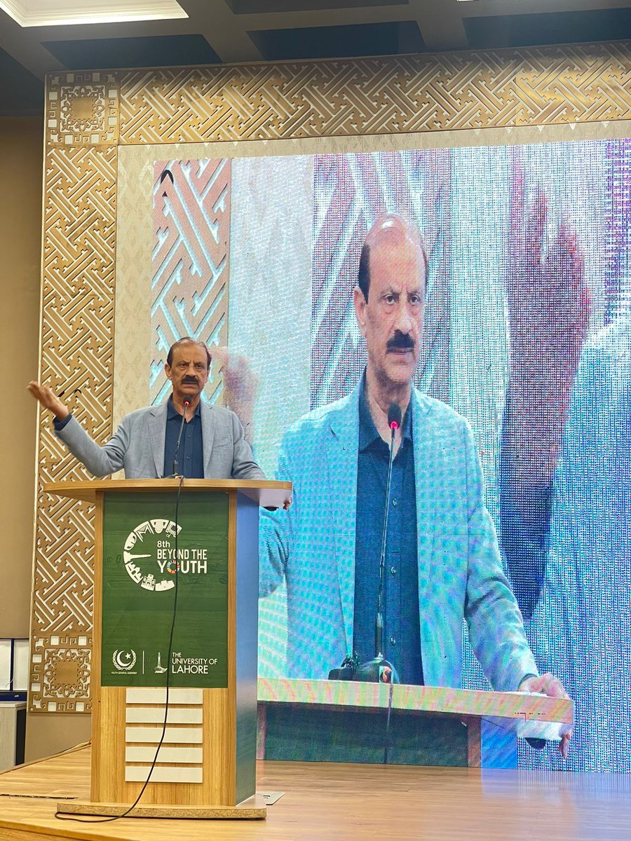 Director General WCLA unwraps the secret of our past, guiding us towards a future enriched with the echoes of history 
#YouthGeneralAssembly #YGAPakistan #UOL #UniversityofLahore #BeyondTheYouth #8thBeyondTheYouth #AgayBarho