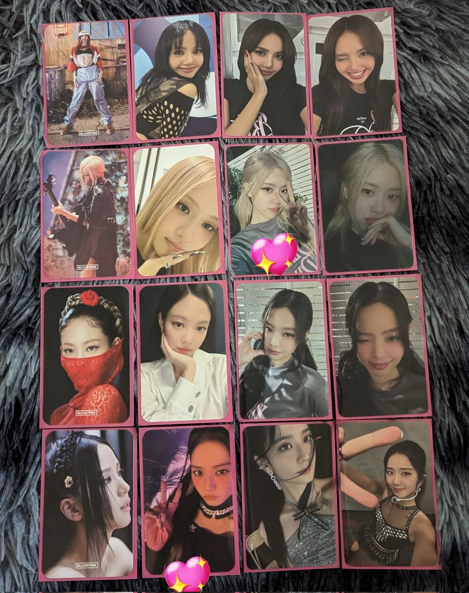 randomtots5089's tweet photo. wts lfb ph #rtsells
Born Pink in Seoul Opening and Finale Day 1 & 2 Weverse Membership Booth Photocard Set ONLY- 44,000
❌sensitive❌
📍 QC
🛵 J&T/SDD
💸 Gcash/Maya
blackpink jennie jisoo lisa rosé wink peace shut down pink venom guitarsé https://t.co/A8Ma2mUKeP