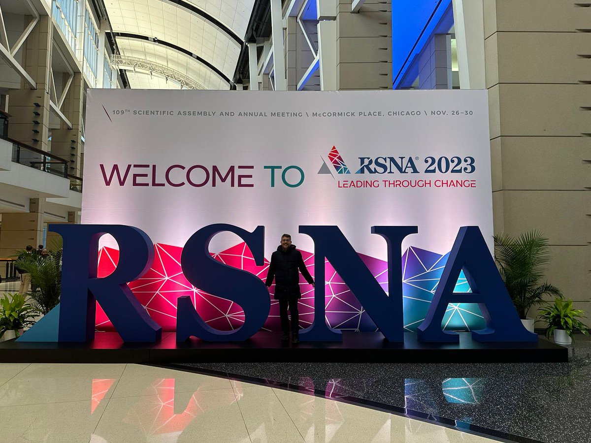 Baez1Adan's tweet photo. #radiology #RSNA2023 #CHICAGO #radiologia. Finally RSNA has finished! I wish a happy coming back to all visitors and I hope to see you soon! https://t.co/ZIxmF8wJMf