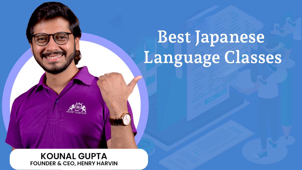 Best Japanese Language Classes
Through Henry Harvin's Japanese language course, set off on a path to become a Japanese language expert. 
bityl.co/MhOf
#JapaneseLanguage #LanguageCourses #HenryHarvin