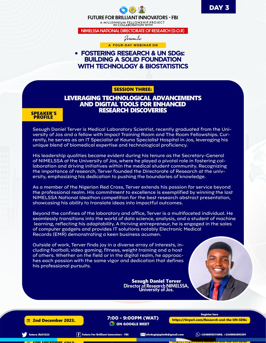 I'm delighted and honored to be speaking in this session today. Please join us 7pm(GMT+1) today.
Register here: tinyurl.com/Research-and-t…