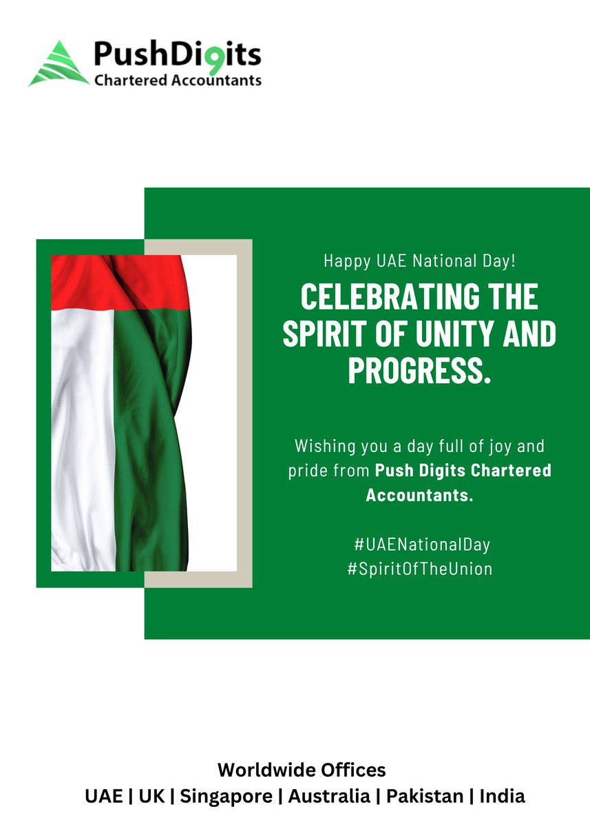 pushdigitsuk's tweet image. Cheers to the land of dreams, where tradition meets modernity. Happy National Day, UAE! 🇦🇪

For Details Contact us at +447429684305

lnkd.in/dpd-sU6e

#PushDigits #UAENationalDay #SpiritOfUnion #CelebratingUnity #ProudToBeEmirati  #NationalDayGreetings #EmiratesPride