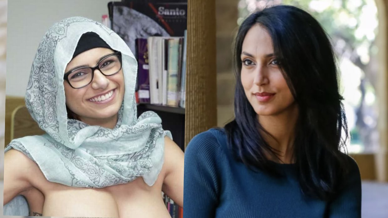 Visegrád 24 on X: Mia Khalifa wore a hijab, as a prop in a porno. Sophia  Khalifa, a Muslim Arab Israeli, left modelling and graduated Stanford. Mia  says Hamas are “freedom fighters”