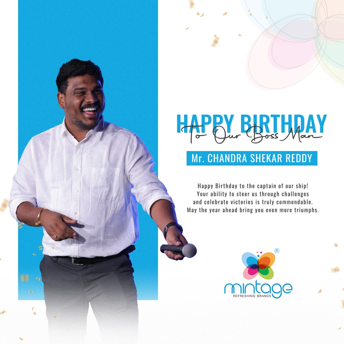 mintagemarkcomm's tweet photo. To the man who unites us through challenges and celebrations, we wish you a very Happy Birthday. May your dreams be fulfilled, and may the years ahead bring success and happiness.
.
.
.
#mintage #mintagemarkcomm #birthdaywishes #happybirthday #manager #leader https://t.co/YYKRcsuS8A