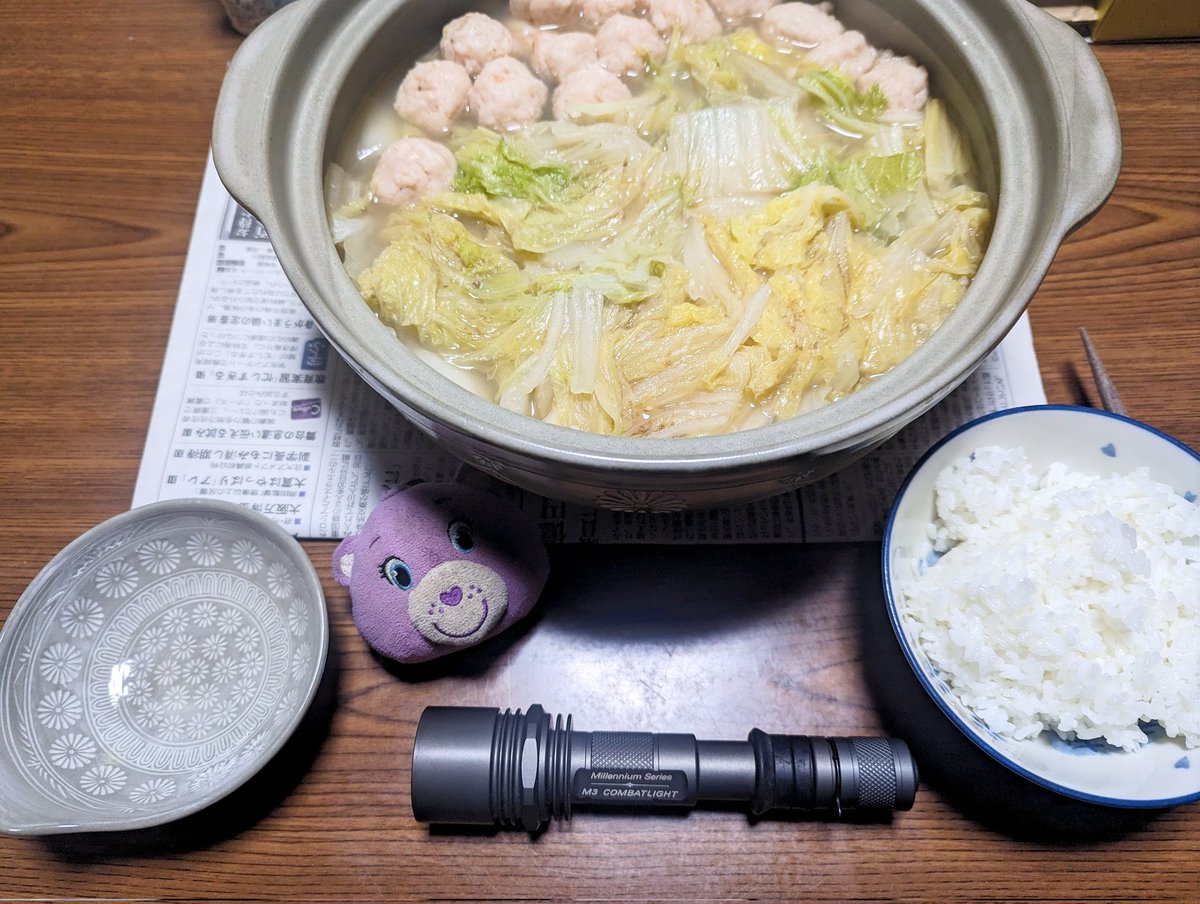 hg4eHPzmvVIEmWD's tweet photo. 魚介鍋✨🍲(´-(ェ)-`;)❤️🦸
#ライトアンドフード #SUREFIRE #M3 #MillenniumSeries #CombatLight #シュアファイア https://t.co/W5VQNJaIOO
