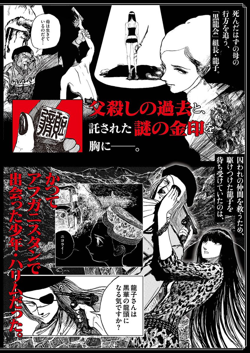 🎊🎊新刊情報解禁🎊🎊 ＼ エルド吉水 @RYUKOyoshimizu 『龍子 RYUKO