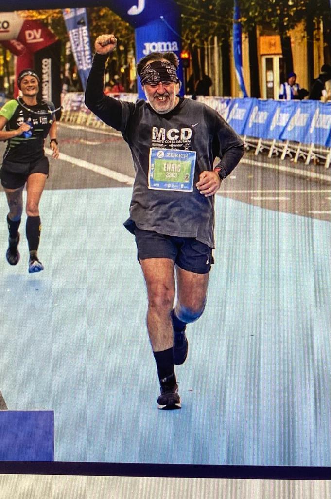 Mens sana in corpore sano, el nostre Enric Peiret del Departament Fiscal, sense cap mena de dubte ho practica habitualment, el cap de setmana passat va participar a la Marató de Sant Sebastià. Brillant Enric!