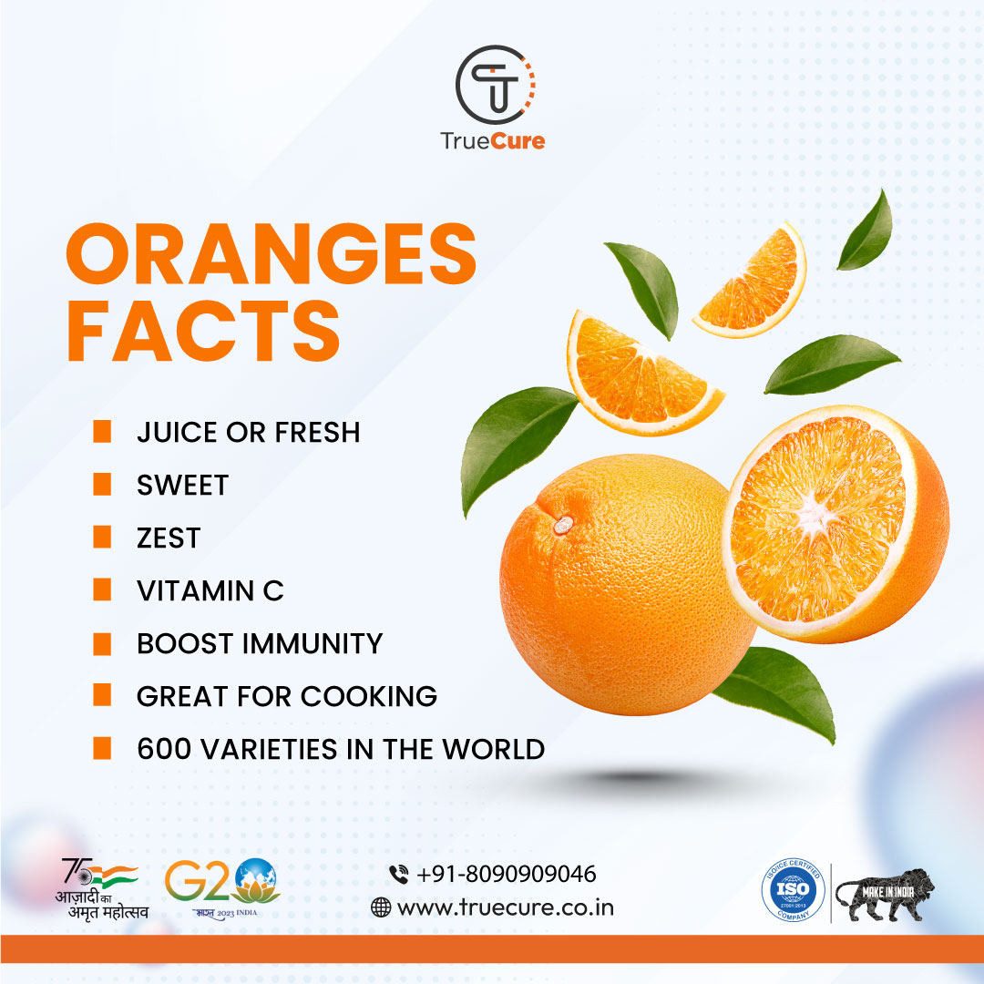 true_cure's tweet photo. 🍊 Oranges: Delish and packed with benefits! Whether juice or fresh, they satisfy sweet cravings. 😋 Rich in vitamin C for immunity boost! 💪🌞 Versatile in cooking and snacking, with 600+ varieties worldwide! 🌍 #OrangesFacts #JuiceOrFresh #VitaminCBoost #TrueCure https://t.co/AHD5MuoJW2