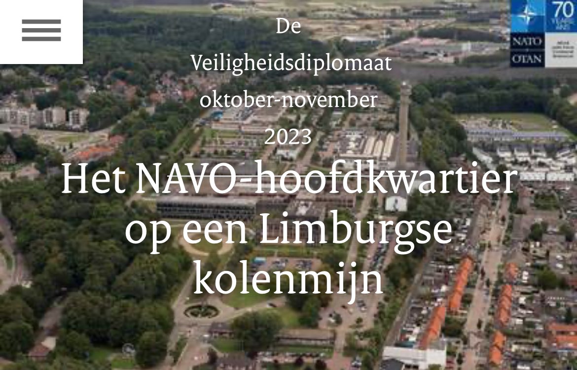 De NAVO is er voor Nederland. In Nederland. In het Limburgse Brunssum is een van de drie operationele hoofdkwartieren van de NAVO gevestigd. Lees erover in de #Veiligheidsdiplomaat: magazines.rijksoverheid.nl/bz/veiligheids…