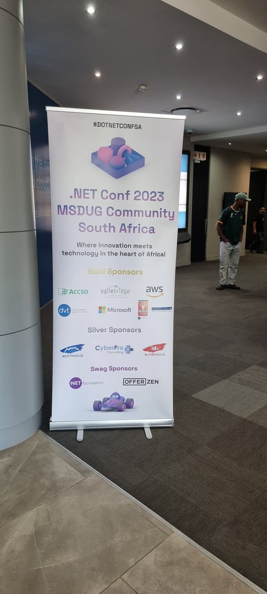 Carike Botha 🇿🇦 #mvpbuzz (@carike_b) on Twitter photo Sessions are well on their way here <a href="/dotnetcnf/">.NET Conf #dotNETConf</a> #dotNETConfSA #Johannesburg #dotnet8 #developers #community
<a href="/adpead/">Allan Pead 🇿🇦 #mvpbuzz</a> <a href="/ThatTechieGirl/">Roma Gupta</a> <a href="/jhbmsdug/">JHB Microsoft Developer User Group</a> <a href="/werneragent47/">Werner Rall</a> <a href="/henniefrancis/">Hennie Francis</a> <a href="/nielsberglund/">Niels Berglund @nielsb@fosstodon.org</a> <a href="/dustynlightfoot/">Dustyn Lightfoot</a> <a href="/mattleibow/">Matthew Leibowitz</a> Sessions are well on their way here <a href="/dotnetcnf/">.NET Conf #dotNETConf</a> #dotNETConfSA #Johannesburg #dotnet8 #developers #community
<a href="/adpead/">Allan Pead 🇿🇦 #mvpbuzz</a> <a href="/ThatTechieGirl/">Roma Gupta</a> <a href="/jhbmsdug/">JHB Microsoft Developer User Group</a> <a href="/werneragent47/">Werner Rall</a> <a href="/henniefrancis/">Hennie Francis</a> <a href="/nielsberglund/">Niels Berglund @nielsb@fosstodon.org</a> <a href="/dustynlightfoot/">Dustyn Lightfoot</a> <a href="/mattleibow/">Matthew Leibowitz</a>