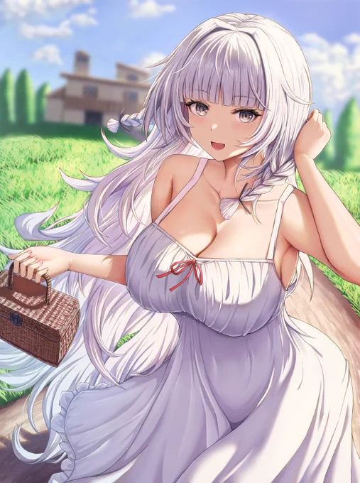 skebにてヴィットリオ・ヴェネトを描かせていただきました。ご依頼ありがとうございました!#アズールレーン 