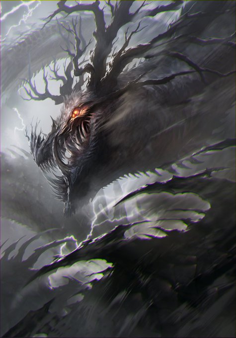 #やじるのえ#新作遅くてごめんの過去作投下「 龍 」 