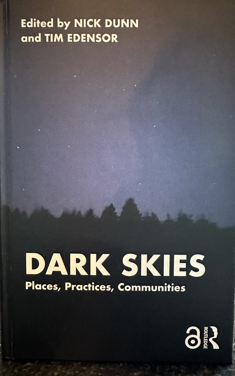 Wonderful experience at the launch of “Dark Skies | Places, Practices, Communities” <a href="/LancasterUni/">Lancaster University</a>   Beautifully edited book by Nick Dunn &amp; Tim Edensor. So honoured to have colllaborated on a chapter (&amp;1st Publication!) for this with @astro_hsd, <a href="/ConwaythereseM/">Therese M Conway</a> &amp; MarieMahon.