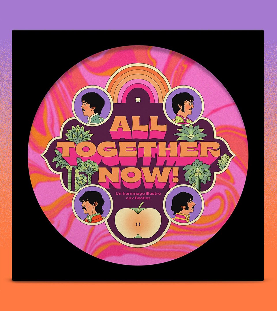 catsuka's tweet photo. Crowdfunding campaign for "All Together Now", a nice collective hommage to the Beatles.
15 riso printed illustrations (by 15 artists based in France) inspired by 15 Beatles' songs, all packaged in a custom vinyl sleeve.
>> https://t.co/D6RPnrNsNw https://t.co/xNZ4Ny9D6G