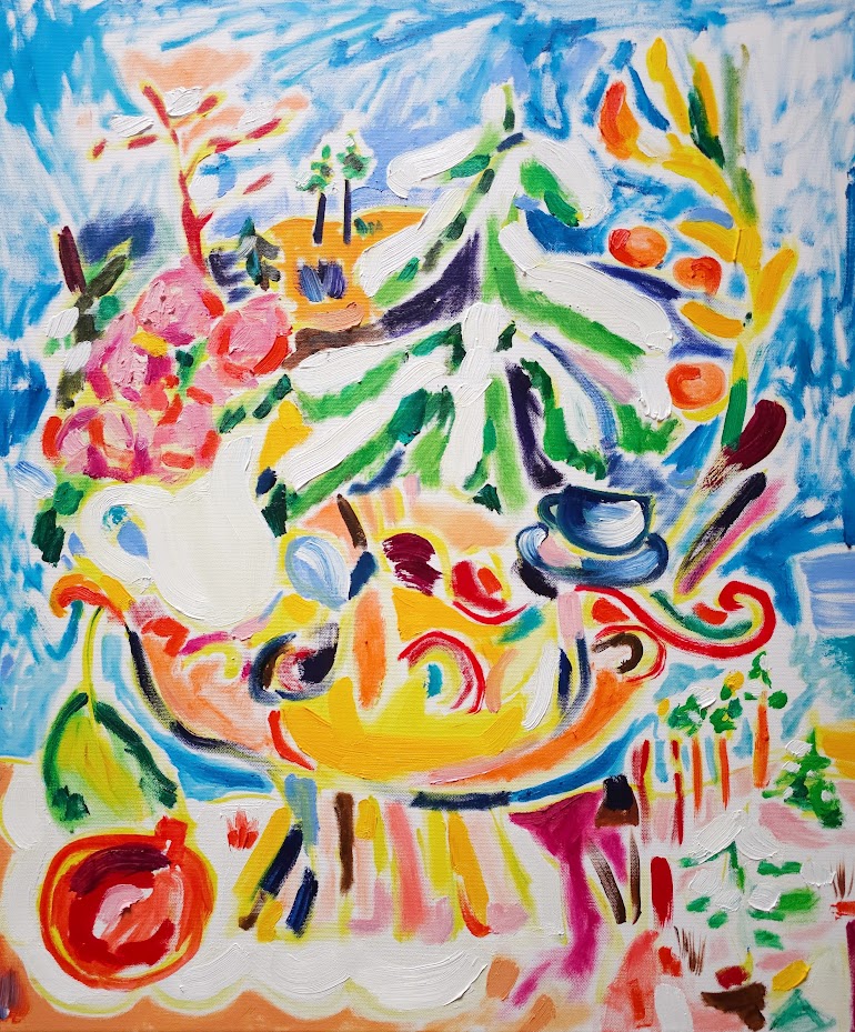 tamarajare's tweet photo. Still Life with Winter Landscape, oil on canvas, 2023
#painting #tamarajare #contemporaryartist #fineart #stilllife #landscape #contemporaryart
#painting #artcollector #newpaintingalert #figurativepainting #artcollectorsworldwide #collectorsofart https://t.co/7HcHx2Azja