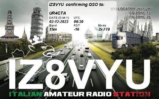 #hamradio #ft8 #iz8vyu #ur4cta #trusdx