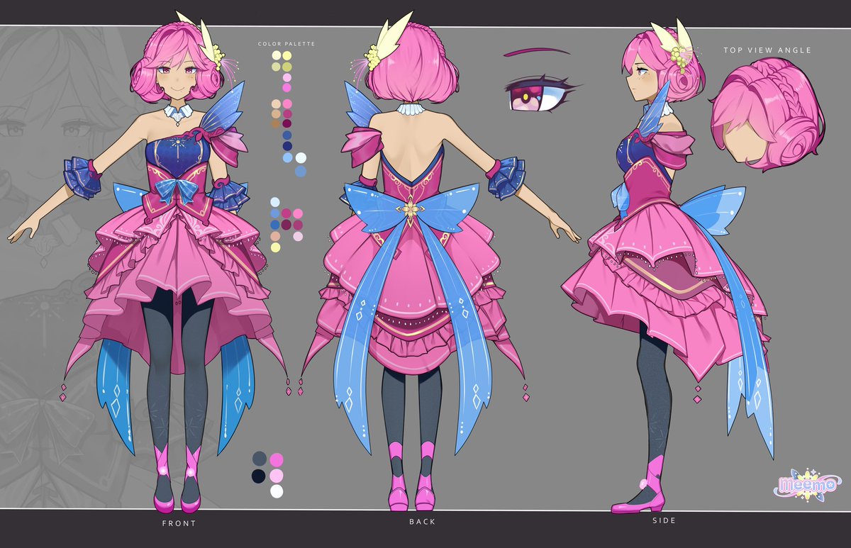 M3Meemo's tweet photo. 🌺 Character Sheet 🌺

smile with me~ 1 2 3.. chiizu!!
flower 𝓼𝓵𝓪𝔂𝓲𝓷𝓰 idol 🌺 MEEMO

Real Name: (≖ᴗ≖✿)
Birthday: January 17
Height: ૮ ˙Ⱉ˙ ა rawr!
MAMUH・まま: Keiryuu Seo
Art tag: #MEEMOAlbum #ミーモアルバム https://t.co/dpG1GAtswz