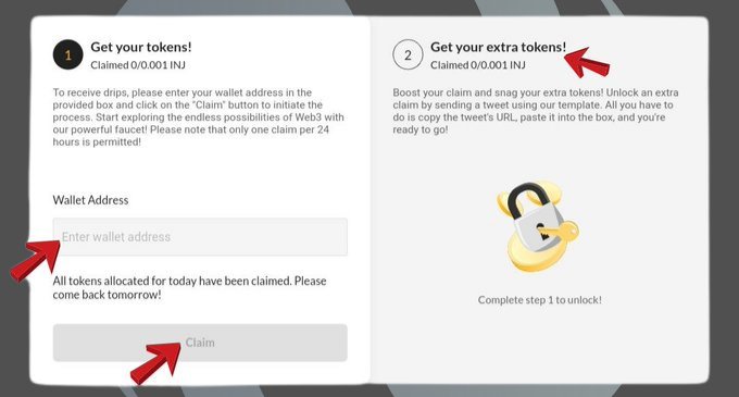 callmerichking's tweet photo. @BwareLabs now provides a free Faucet for Injective Mainnet, assisting developers in quickly building on their preferred network. The Injective Mainnet Faucet simplifies the owning of INJ tokens for development/ testing, ensuring it's seamless.
Read more 👇
#Injective #BwareLabs https://t.co/UW7G4NLGtO