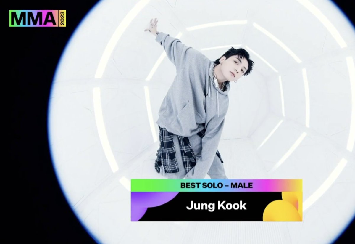 Congrats to Jungkook for winning 'Best Solo - Male' at the 2023 Melon Music Awards! 🏆