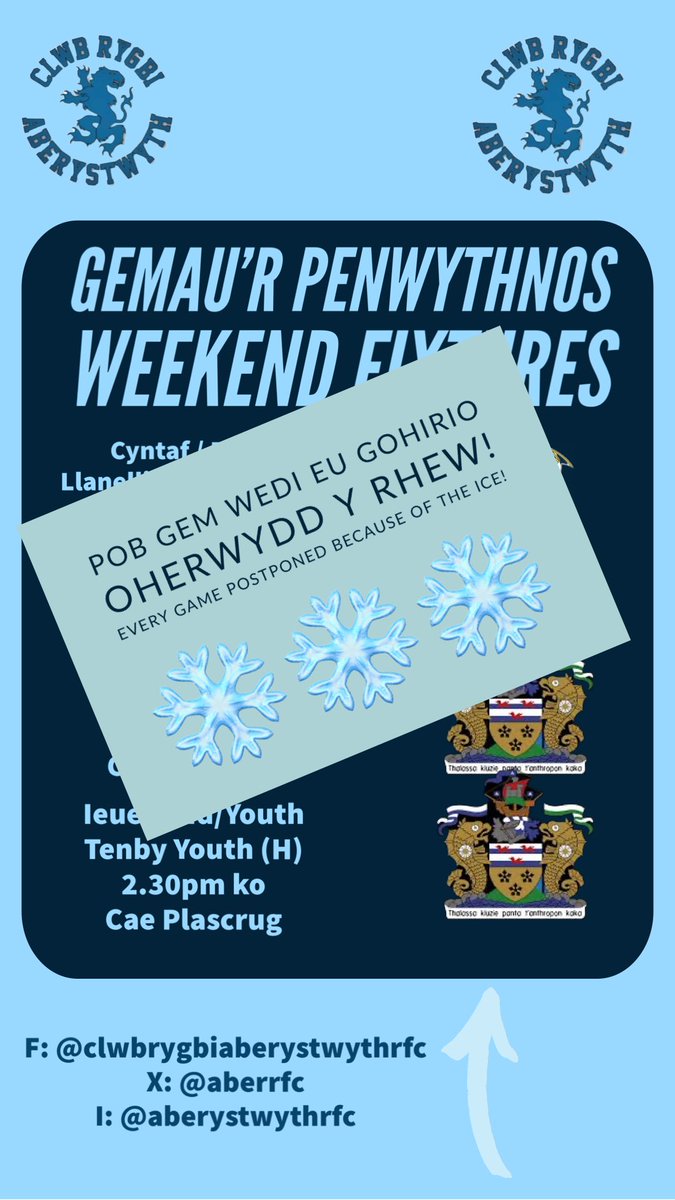 Aberystwyth RFC tweet media