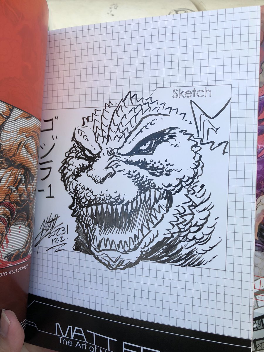 本日アメコミ漫画家のマットフランク先生のサイン会に行って来ました🍀
名刺とガメラちゃんのポストカードをお渡しすると
「知ってるよ!君のイラストはとても可愛いし大好きだよ!!!」とありがたいお言葉を頂きました🙏
あんまり自慢しない性格ですけど今日だけは言わせて下さい、めっちゃ嬉しい😭