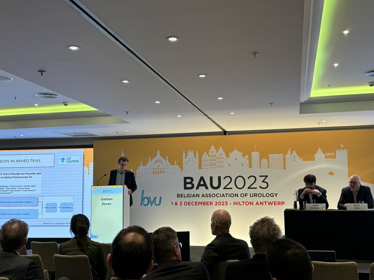 BVU (@bvurologie) on Twitter photo The last day of the #BAU2023 congress is being kicked off with an interesting #ProstateCancer case, presented by <a href="/devos_gaetan/">Gaëtan Devos</a> and moderated by <a href="/joniau/">steven joniau</a> <a href="/vandamme_jvd/">Julien Van Damme</a>! Please find the programme on our website 👇 <a href="/sb_uro/">Société Belge d'Urologie</a> <a href="/Uroweb/">European Association of Urology (EAU)</a> <a href="/esru_be/">ESRU Belgium</a> bau.be/programme/ The last day of the #BAU2023 congress is being kicked off with an interesting #ProstateCancer case, presented by <a href="/devos_gaetan/">Gaëtan Devos</a> and moderated by <a href="/joniau/">steven joniau</a> <a href="/vandamme_jvd/">Julien Van Damme</a>! Please find the programme on our website 👇 <a href="/sb_uro/">Société Belge d'Urologie</a> <a href="/Uroweb/">European Association of Urology (EAU)</a> <a href="/esru_be/">ESRU Belgium</a> bau.be/programme/