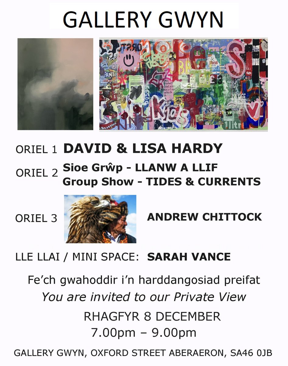 achittock's tweet photo. @HenoS4C My First show come and have a look as see what I have bean up to. At the Gallery Gwyn Friday the 8th of December  The camera looks both ways. A photograph is usually as good a description of who’s behind the lens as who or what is in front of it https://t.co/eh1nydgiCe