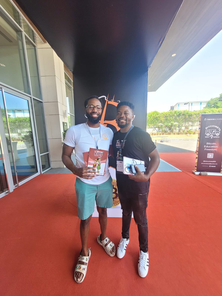 Thank you <a href="/BitcoinSophist/">Nzonda Fotsing Sr</a> .

Everyone go purchase Nzonda new book <a href="/KidsBitcoin/">Bitcoin Kids</a>.

It took him 9 months to write and he his Orange pilling children and families for a better future.

Give him a follow EXPEDITIOUSLY