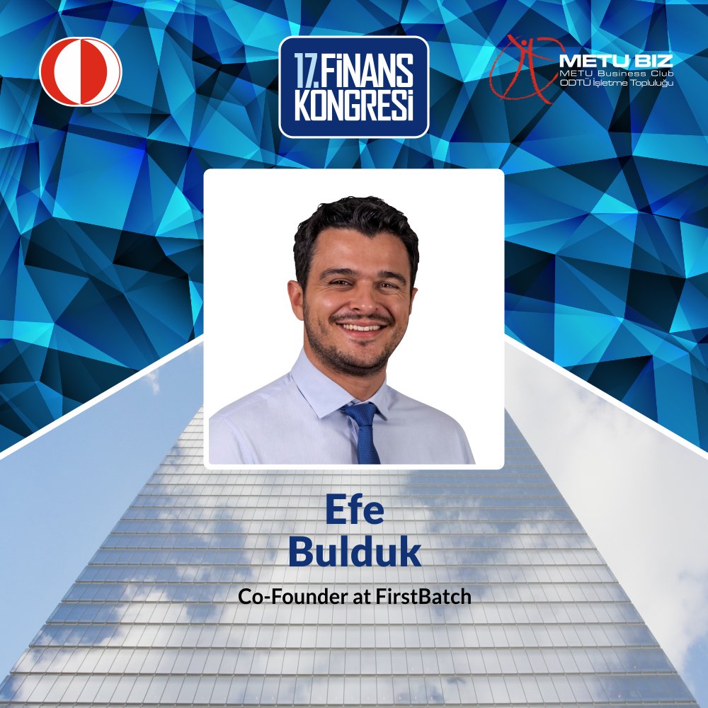 17. Finans Kongresi birbirinden değerli konuşmacılarını sunar!   

 “Enflasyonla Yaşamak” temasıyla gerçekleşecek olan etkinliğimizde Efe Bulduk, bizlerle olacak. Türkiye’nin alanında lider finans etkinliğini kaçırmamak için siz de bio'daki linkten yerinizi hemen ayırtın!