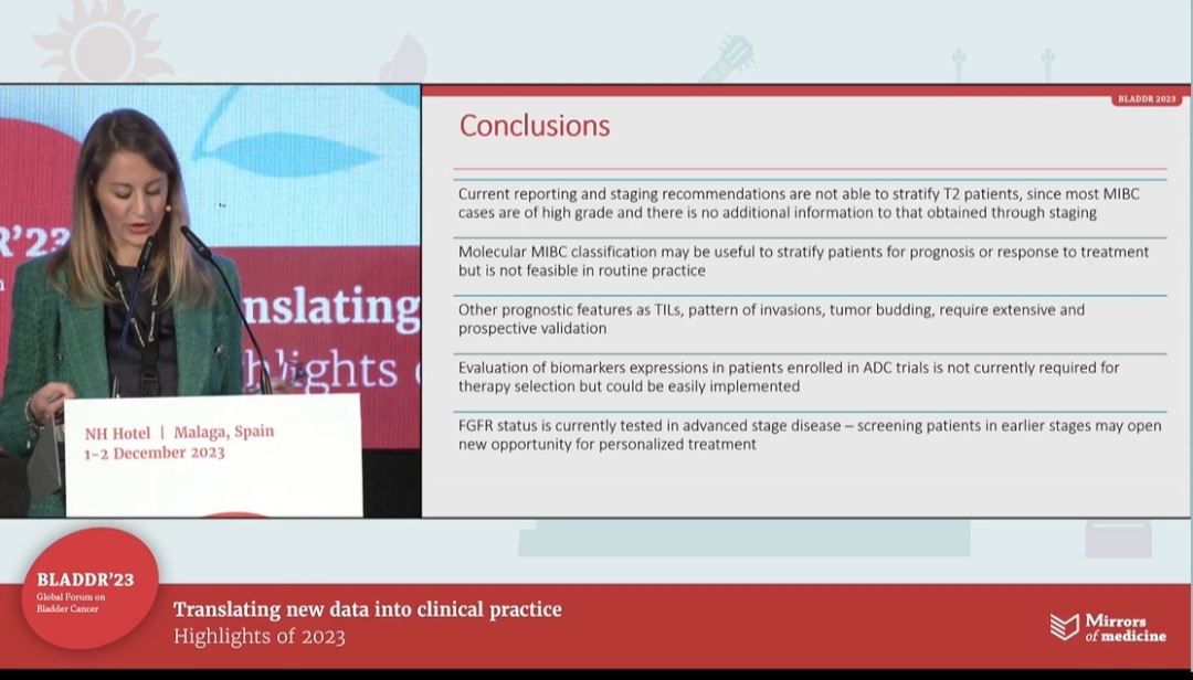Dra. Marรญa Natalia Gandur Quiroga (@nataliagandur) on Twitter photo ๐ซ๐๐ Multidisciplinary young academics session: Future management of T2N0M0 Urothelial Carcinoma.
#BLADDR23 <a href="/OncoAlert/">OncoAlert</a> <a href="/mirrorsmed/">Mirrors of Medicine</a> <a href="/IBCG_BladderCA/">IBCG</a> <a href="/BladderCancerUS/">Bladder Cancer Advocacy Network</a> <a href="/WorldBladderCan/">World Bladder Cancer Patient Coalition</a>
Moderators Laura Mertens & <a href="/UroMoschini/">Marco Moschini</a>, featuring a
๐ฏPathologistโs perspective by ๐ซ๐๐ Multidisciplinary young academics session: Future management of T2N0M0 Urothelial Carcinoma.
#BLADDR23 <a href="/OncoAlert/">OncoAlert</a> <a href="/mirrorsmed/">Mirrors of Medicine</a> <a href="/IBCG_BladderCA/">IBCG</a> <a href="/BladderCancerUS/">Bladder Cancer Advocacy Network</a> <a href="/WorldBladderCan/">World Bladder Cancer Patient Coalition</a>
Moderators Laura Mertens & <a href="/UroMoschini/">Marco Moschini</a>, featuring a
๐ฏPathologistโs perspective by