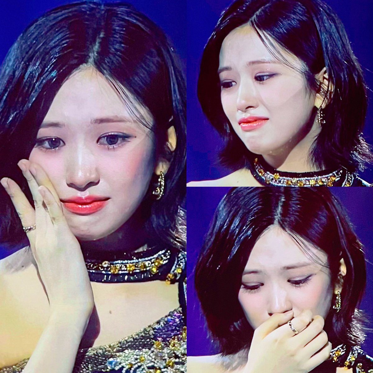 Crying beautifully 💧