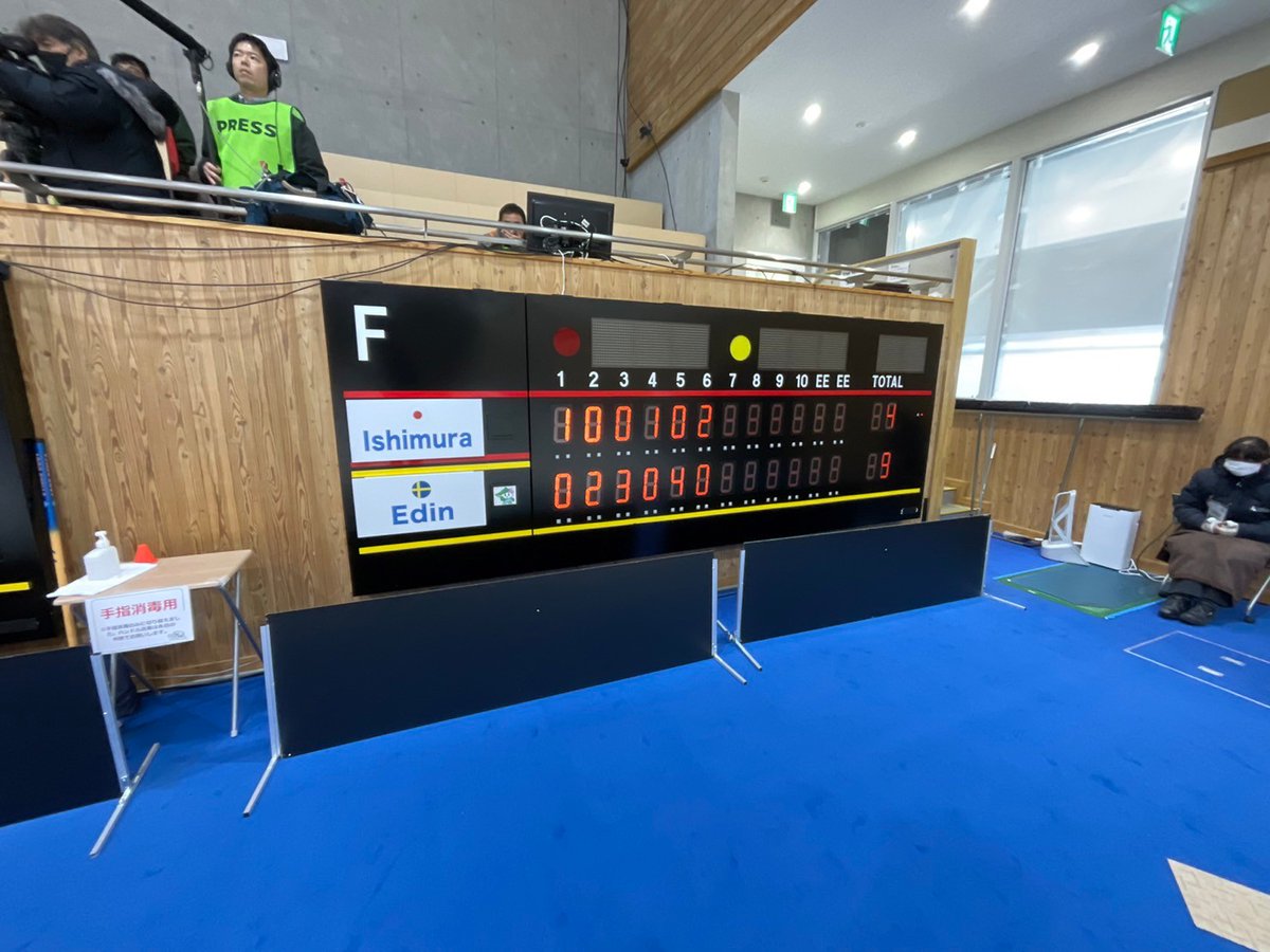 TeamIshimura's tweet photo. 軽井沢国際カーリング選手権　2023

予選第三試合
vs Edin　　4-9  負け

3敗で予選敗退となりました。
���援ありがとうございました。

#チーム石村
#エスポワール
#青森
#カーリング
#curling
#軽井沢国際カーリング https://t.co/udtJjhkSG5