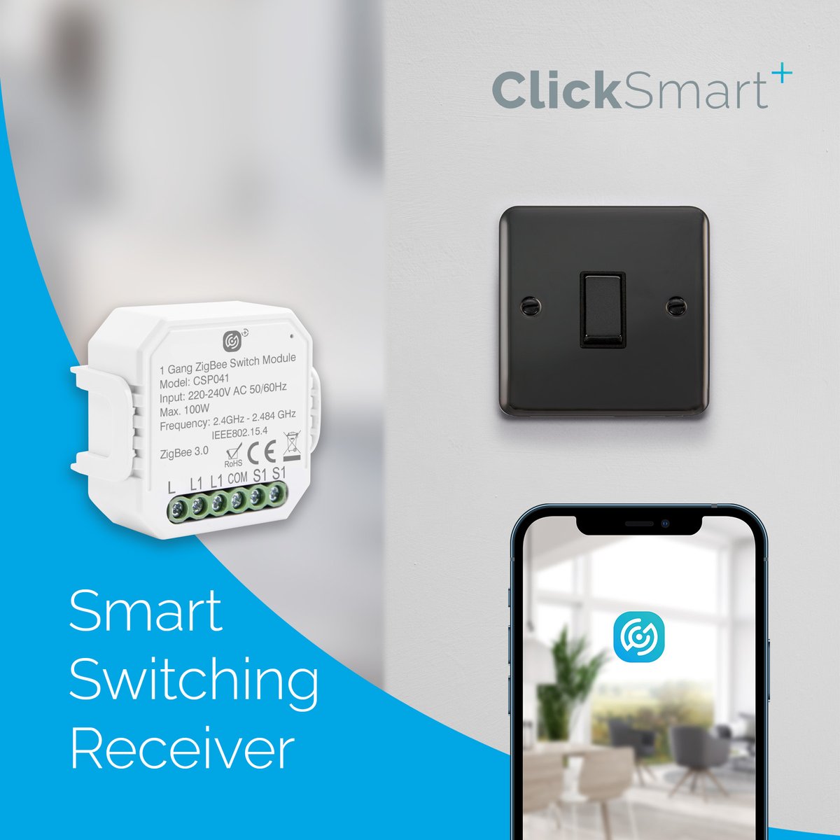clicklitehouse's tweet image. Instantly upgrade a light switch with a #ClickSmart+ Receiver and integrate your #SmartLights the ClickSmart+ app for easy use 📱

📖  clicklitehouse.ie/_pdfs/click-sm…

#ClickLitehouse #IoT #SmartHome
