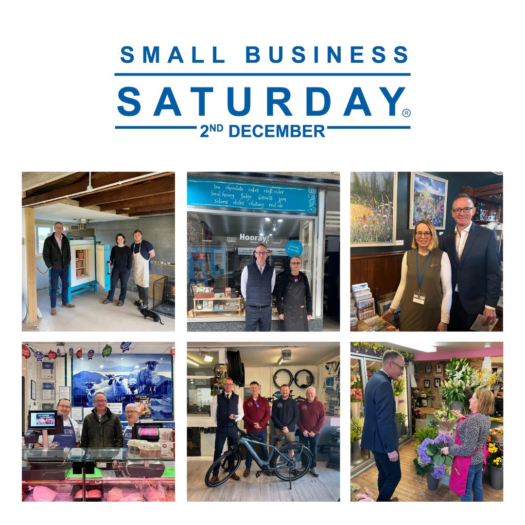 On #SmallBizSatUK, and all year round, I am delighted to support the fantastic small businesses we have in the #ScottishBorders. They are the backbone of our local economy and play a vital role in our communities. Here's just a few I have visited recently 👇 @SmallBizSatUK