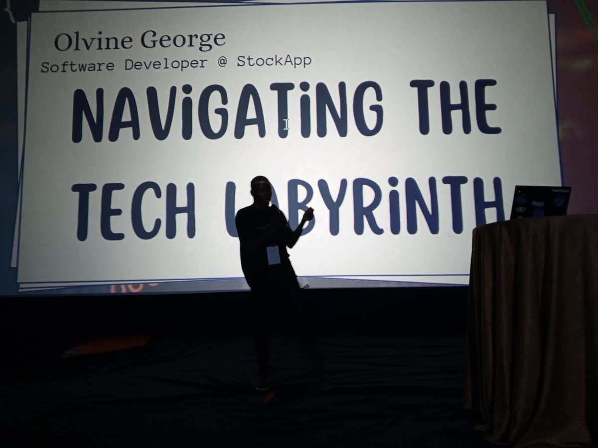 gdg_kisumu's tweet photo. A positive and open mindset, humility, consistency, the minimal approach, discipline and resilience are the compass directions to navigating the tech labyrinth.

Thank you @GeorgeOlivine, #DevFestKisumuDala attendees now know how to steer through our tech careers. https://t.co/mavBVmAEVP