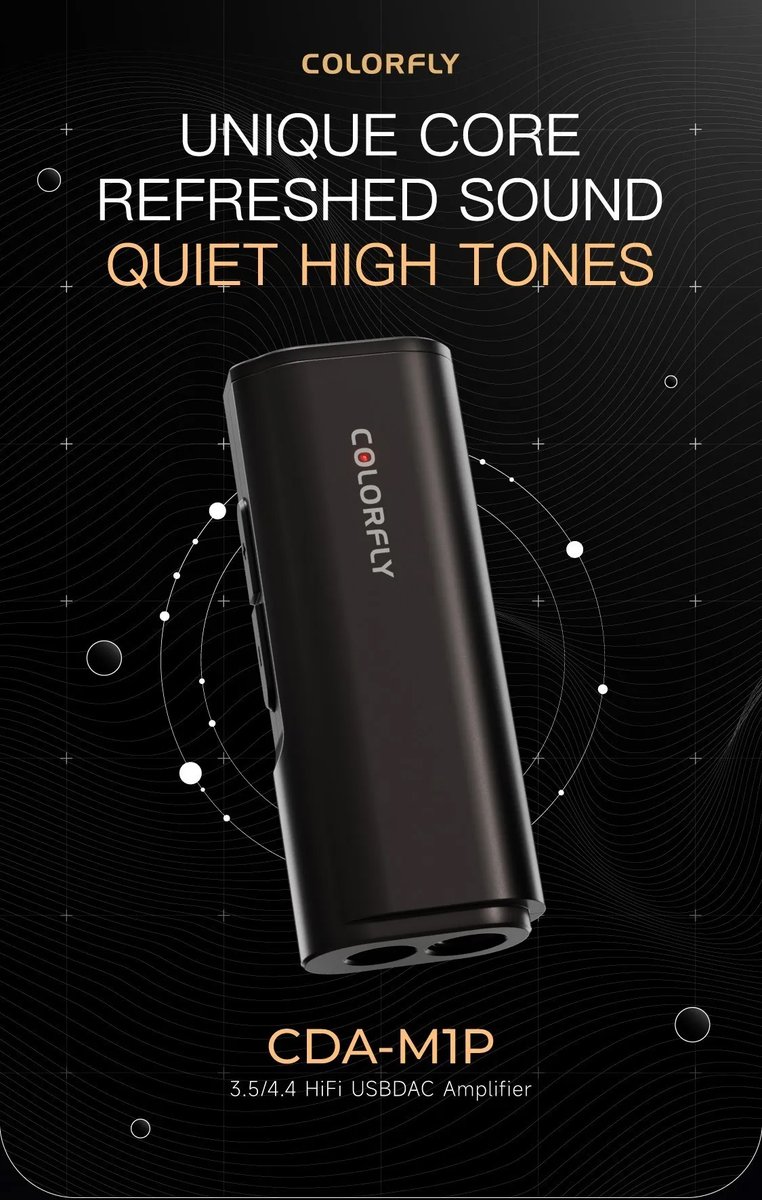 OrangeS58403's tweet image. 七つの虹COLORFLY CDA-M 1 P：小さなしっぽの高配版。
シンプルなスタイル、洗練された外形、同軸リングデザイン、音量制御と固定音量記憶機能もあります。高い性価格比で、買う価値がある
s.click.aliexpress.com/e/_omNJFac
#COLORFLY #CDA #M1P #Headphone #Portable #DAC #AMP #Headphone #Amplifier