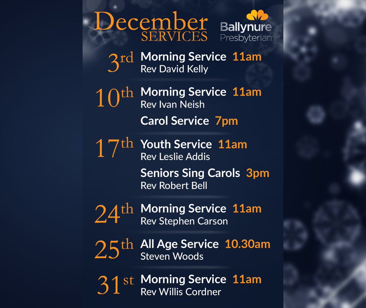 BallynurePres's tweet photo. Christ is born for you. https://t.co/kKKf6grSYc