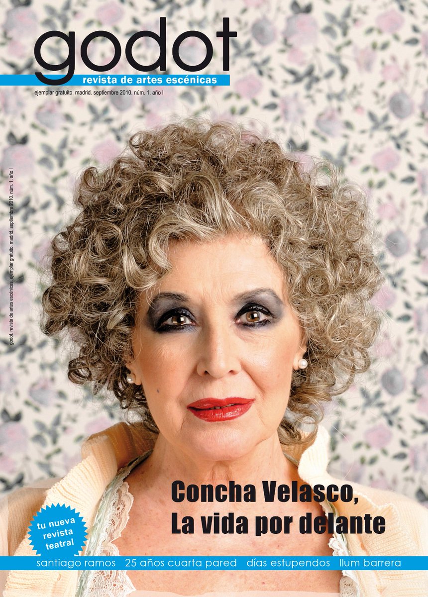 Qué noticia tan triste. La gran Concha Velasco ha fallecido.
Ella fue nuestra madrina, apareciendo como portada de nuestro primer número. Siempre agradecidos por ello.
Siempre eterna!
Gracias, Concha, por tanto!