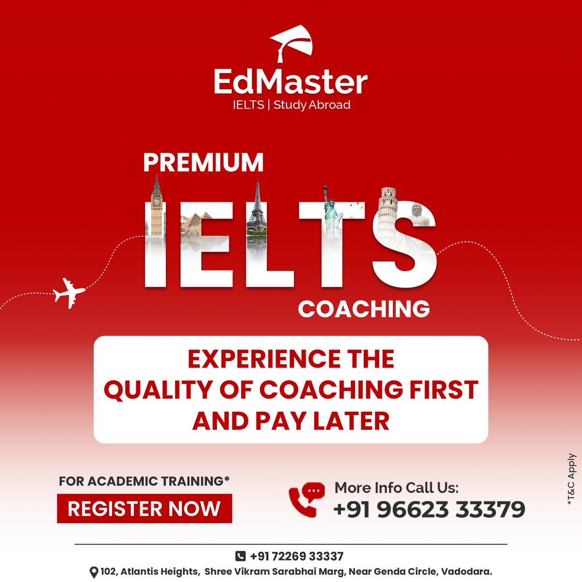 edmaster_india's tweet image. Let your experience of studying IELTS be elite, EdMaster invites you to attend the classes first and pay later.
#edmaster #flystudysucceed #ielts #coaching #studyabroad #studyincanada #studyinuk #studyinaustralia #studyinusa #studyinnewzealand #studyinmalta #studyineurope