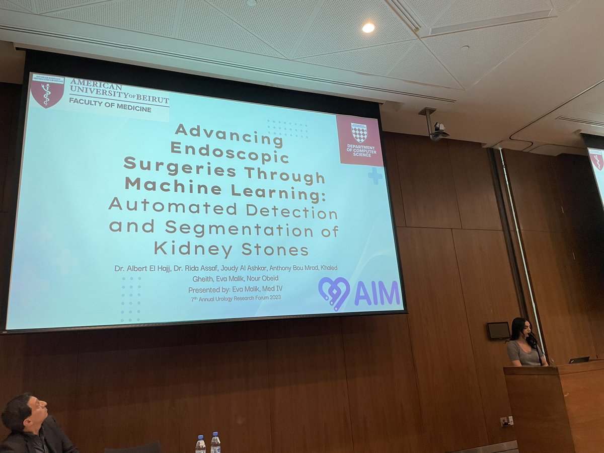DrAlbert's tweet photo. Parallel sessions ongoing now #endourology. Presentations on robotic ureteroscopy #ILY , #AI in endourology, stone prevalence in North Lebanon and the use of alprazolam to reduce pain in ESWL @AUB_FM @AUB_Lebanon @AubmcU @AUBMC_Official @usek @BalamandU https://t.co/QntmX2JDii